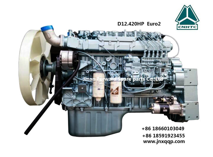 D12.38-42发动机Engine assembly/D12.380HP  420HP