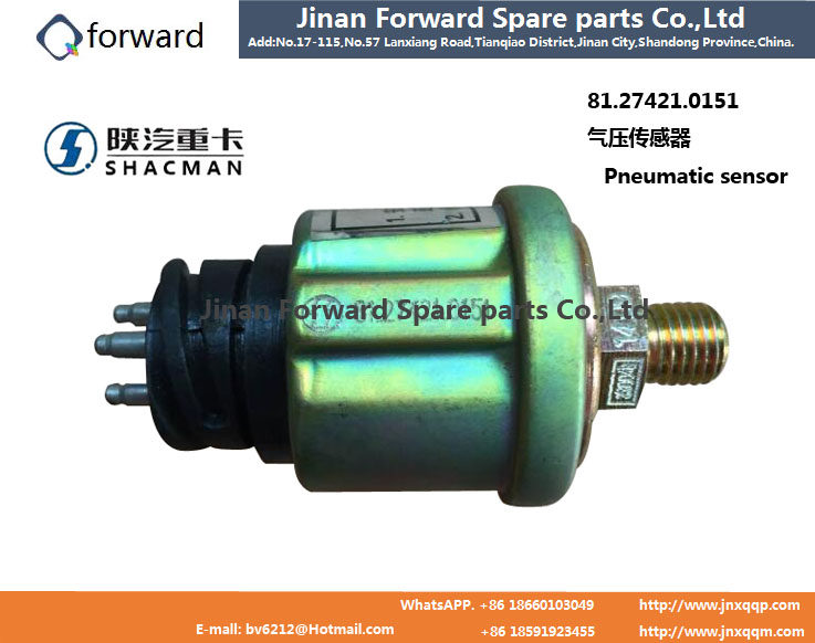 81.27421.0151,气压传感器Pneumatic sensor,济南向前汽车配件有限公司