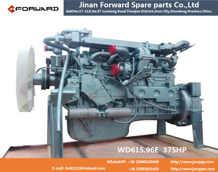 WD615.96E  375HP 发动机总成Engine assembly/AZ73813013M