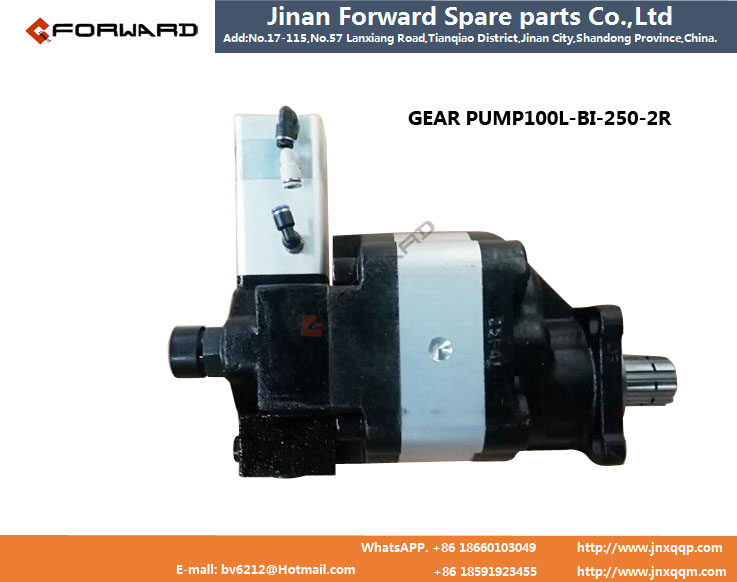 GEAR PUMP100L-BI-250-2R,液压举升分体泵,济南向前汽车配件有限公司