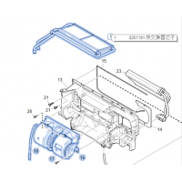 2195206  1854876,Warm air blower,济南向前汽车配件有限公司