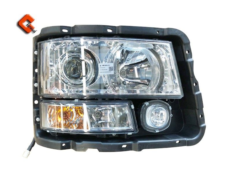 DZ93189723060,Right headlight assembly,济南向前汽车配件有限公司