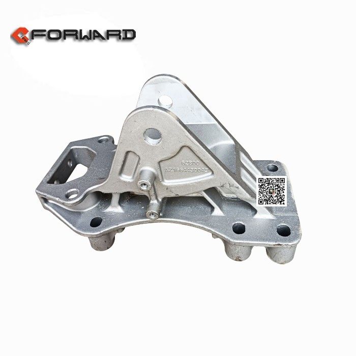 AZ1664430043,Bridge right front suspension transition bracket,济南向前汽车配件有限公司