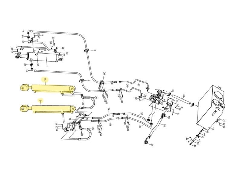 860110547,Boom cylinder repair kit,济南向前汽车配件有限公司