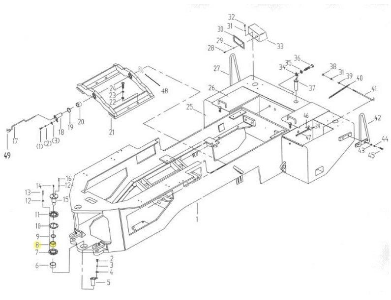 800511234,Spherical plain bearing,济南向前汽车配件有限公司