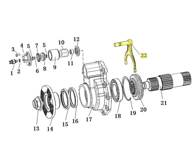 B903045000,Fork plate Units,济南向前汽车配件有限公司