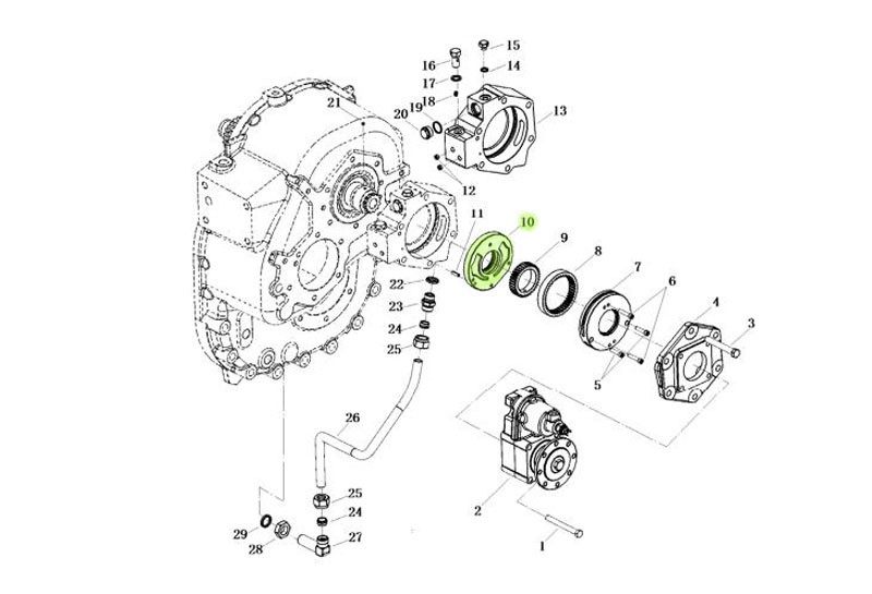 L903050300,Oil pump cover,济南向前汽车配件有限公司