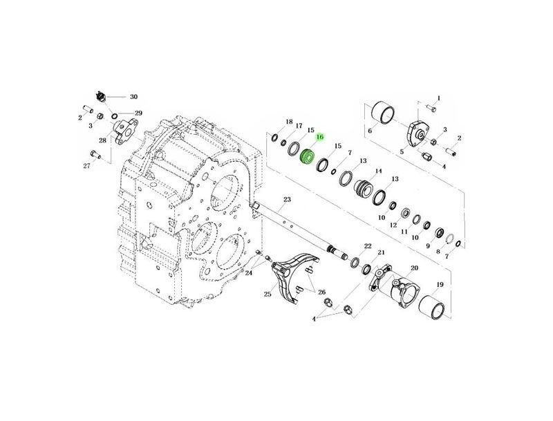 L913030300,Oil pump piston,济南向前汽车配件有限公司