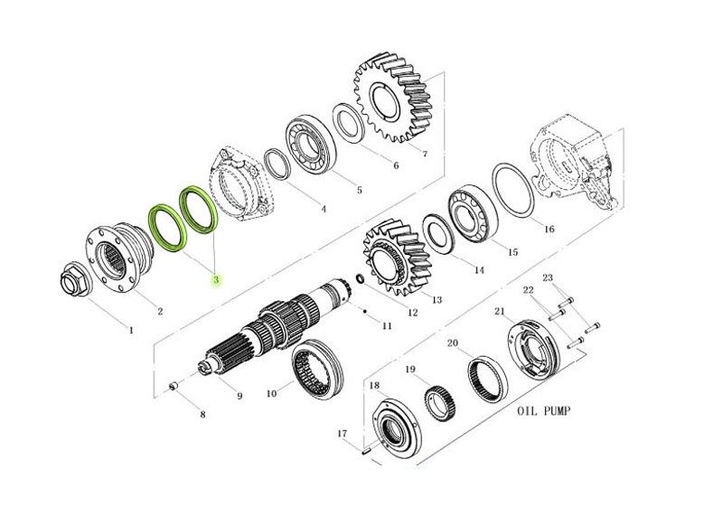 FB8510512  FDR8510512,Framework oil seal,济南向前汽车配件有限公司