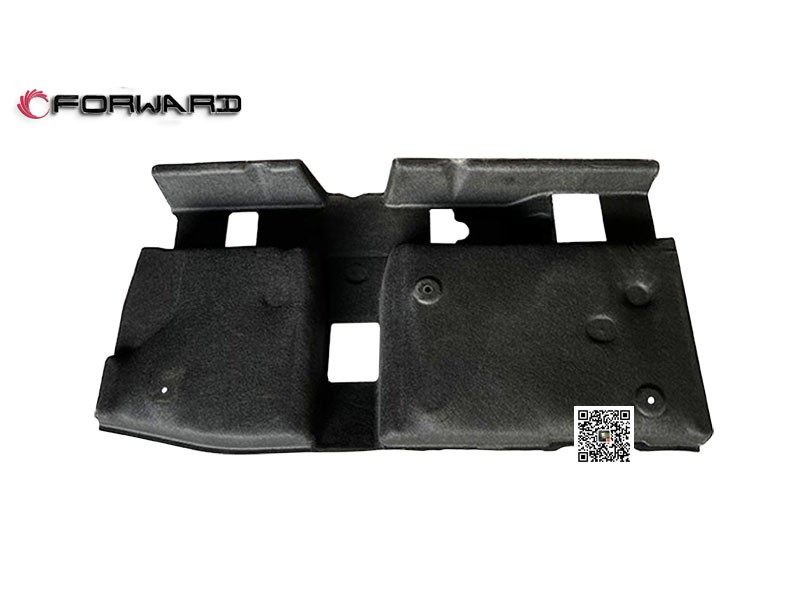 DZ16251690021   左地板隔音板,Left floor soundproof panel,济南向前汽车配件有限公司