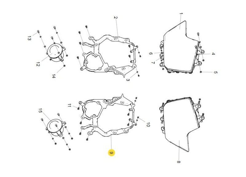 WG9925720131  前照灯右支架,Headlight right bracket,济南向前汽车配件有限公司