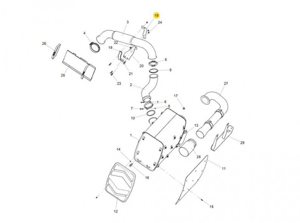 712W97420-0011  金属软管卡箍,Hose clamp,济南向前汽车配件有限公司