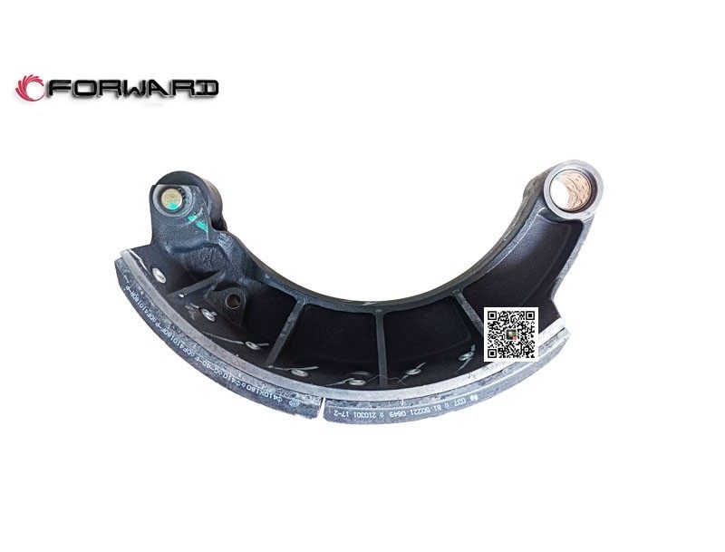 HD90009440080  制动蹄总成,Brake shoe assembly,济南向前汽车配件有限公司