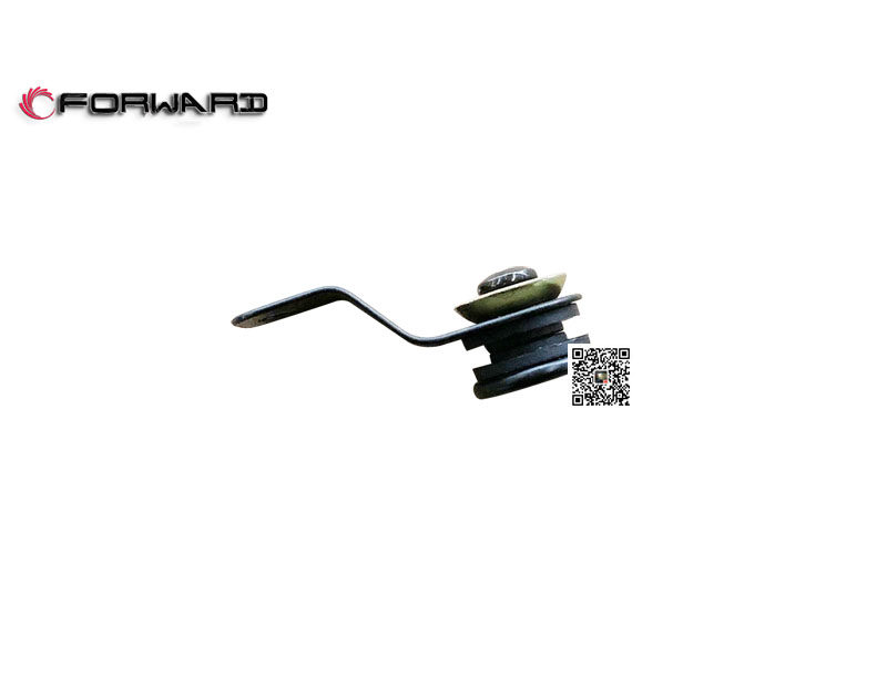 DZ14251710013  左側(cè)窗玻璃彈簧鎖鉸鏈,Left window spring lock hinge,濟南向前汽車配件有限公司
