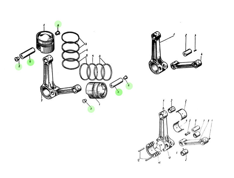 4.04.110A  活塞销,Piston pin,济南向前汽车配件有限公司