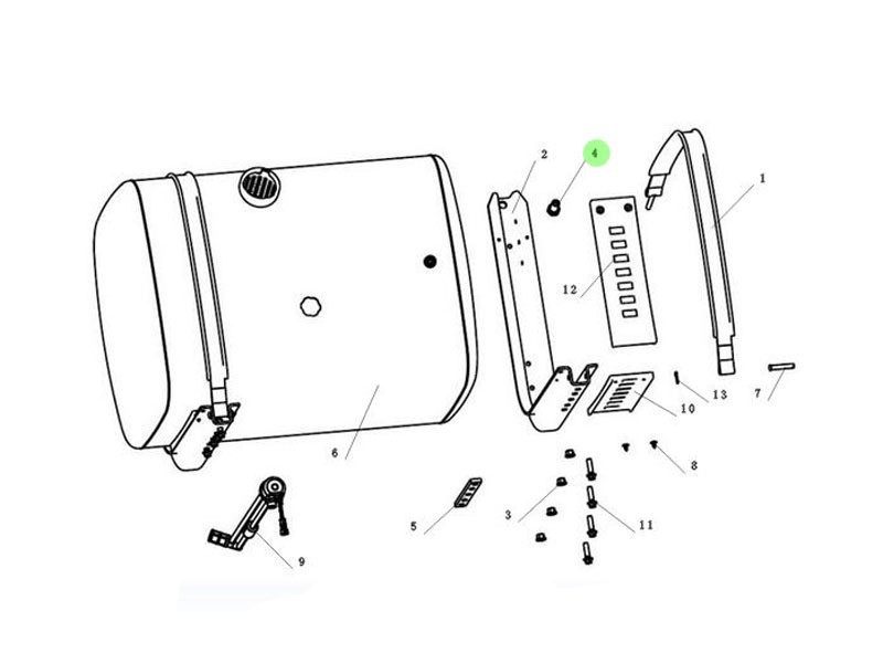 DZ91189550396  插入式螺母,Insert nut,济南向前汽车配件有限公司