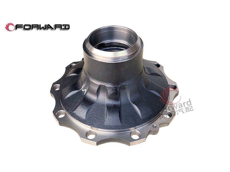 陕汽德龙 汉德7.3T  5.5T 行走前桥系统 HD90009410485 轮毂