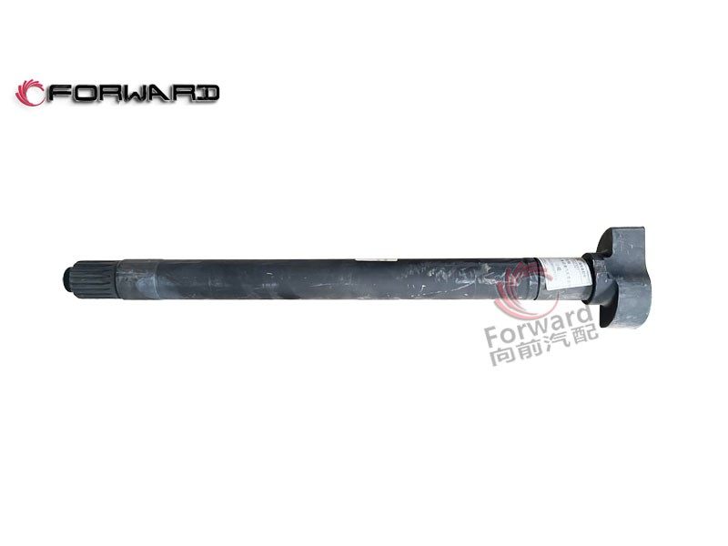 WG9981340327  右制動(dòng)凸輪軸,Right brake camshaft,濟(jì)南向前汽車配件有限公司