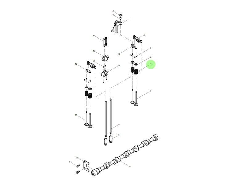 612630050005 气门弹簧,Valve spring,济南向前汽车配件有限公司