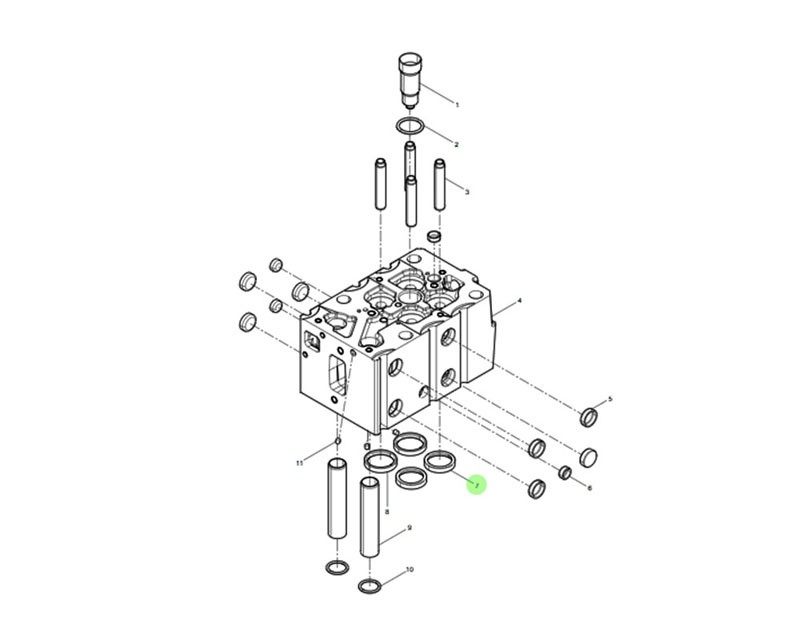 612630040076 排氣門座,Exhaust valve seat,濟南向前汽車配件有限公司