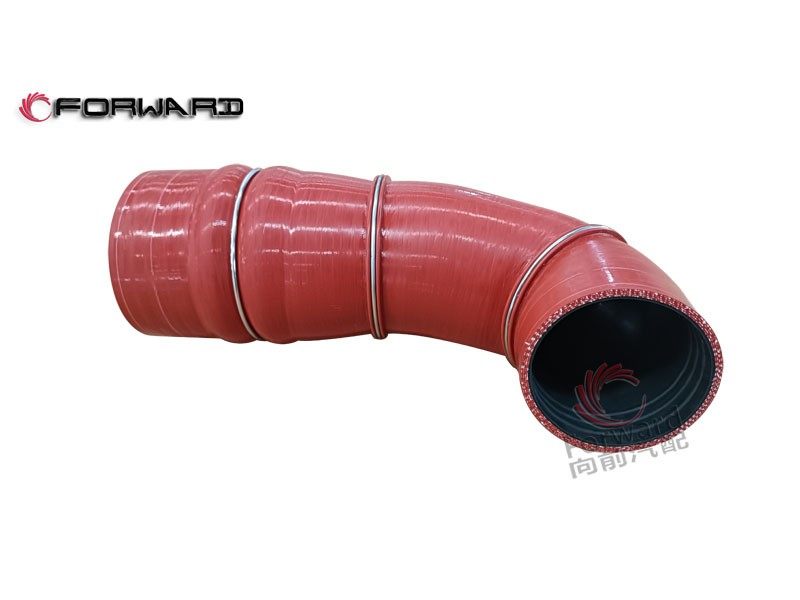SHACMAN H3000  动力冷却系统  DZ96259535064 中冷器出气胶管