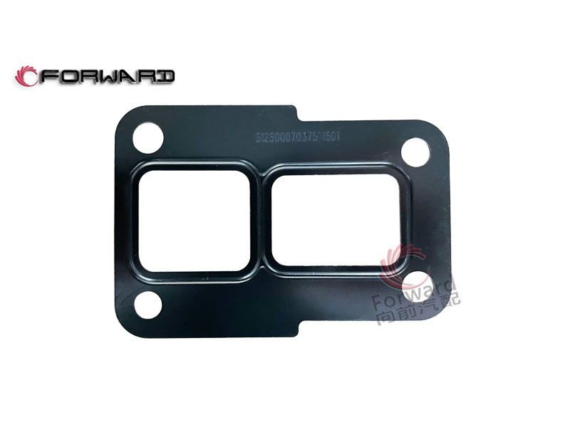SHACMAN WEICHAI WD10 WD12 动力润滑系统 612600070375 机油滤座垫片