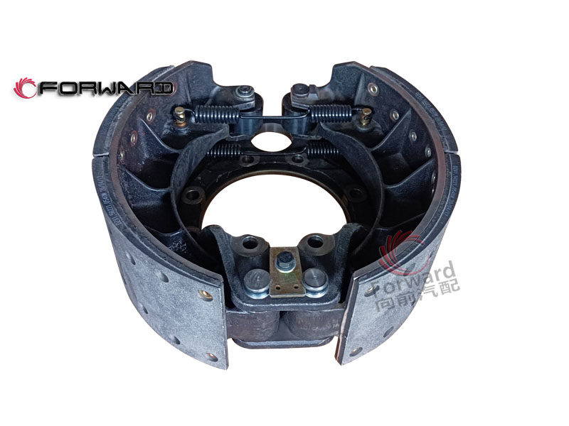 SHACMAN HANDE HD9.5 HD7.5 行走前桥制动系统 FDZ9500944000301 制动器总成