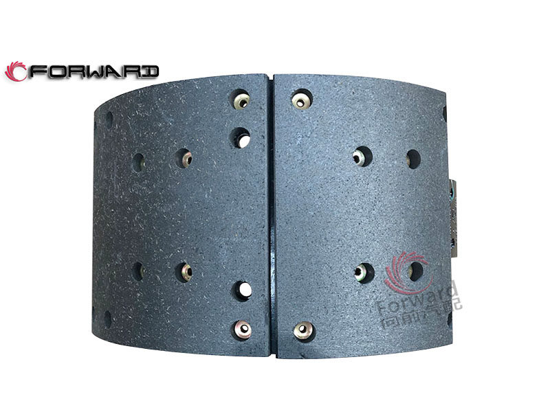 HD90129340422 制動蹄總成,Brake shoe assembly,濟(jì)南向前汽車配件有限公司