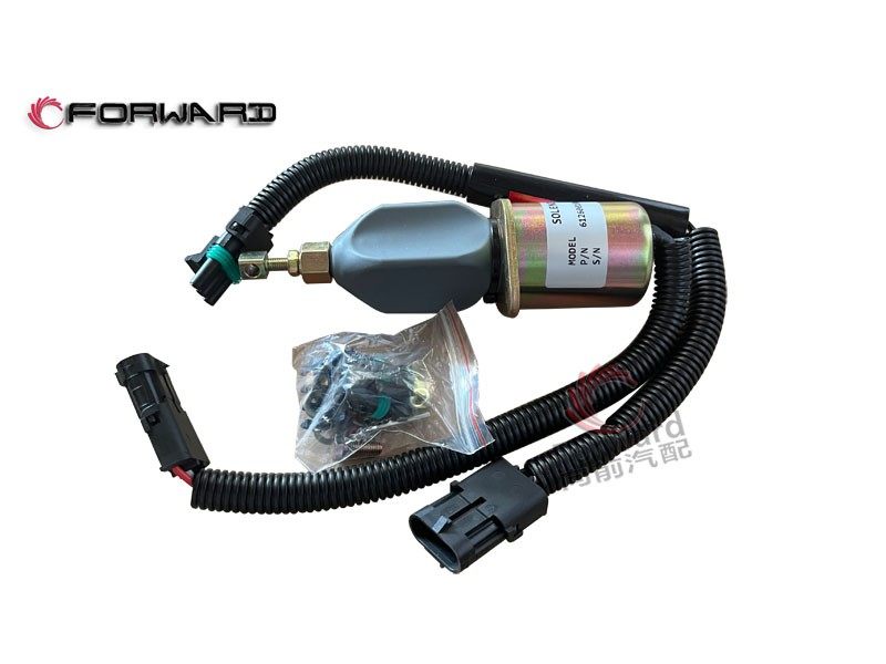 SHACMAN WEICHAI WD10-WD12-WP6-WP7 动力燃油停车系统 612600180175 停车电磁铁
