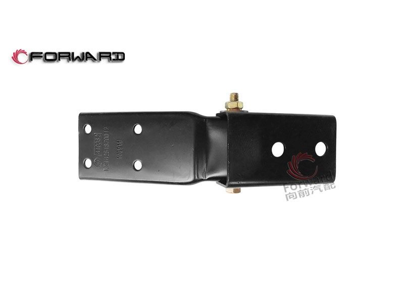 DZ14251870012 顶导流罩铰链总成,Top air guiding sleeve hinge assembly,济南向前汽车配件有限公司