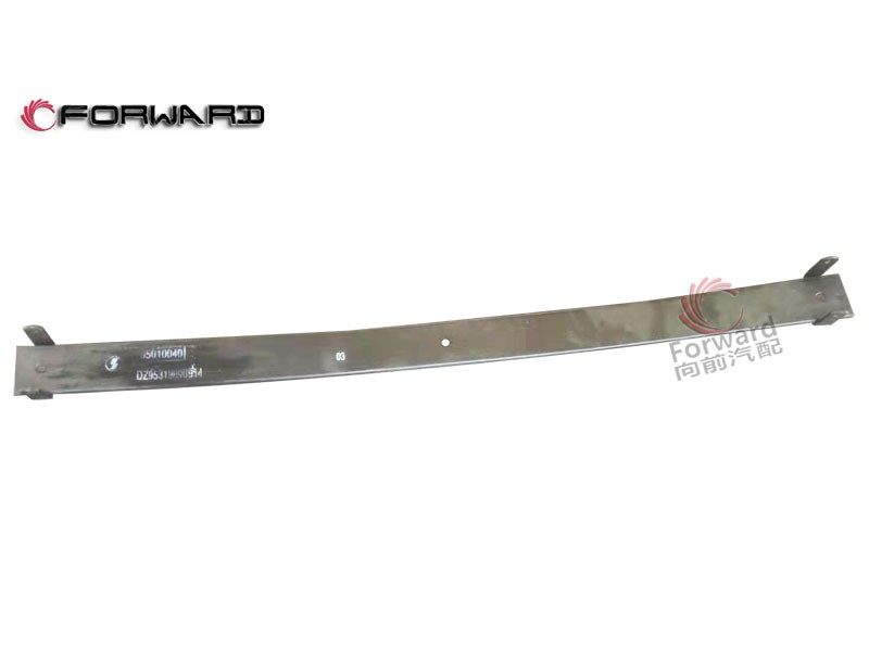 SHACMAN  前悬置系统  DZ9531969091403 前簧第3片