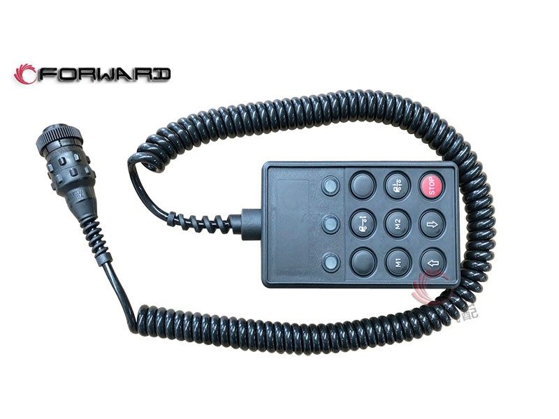 SHACMAN H6000 X6000 行走提升橋電器系統(tǒng) DZ95189585402  ECAS遙控器(提升橋)