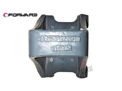A6253250319 左彈性支撐座,Left spring support seat,濟南向前汽車配件有限公司