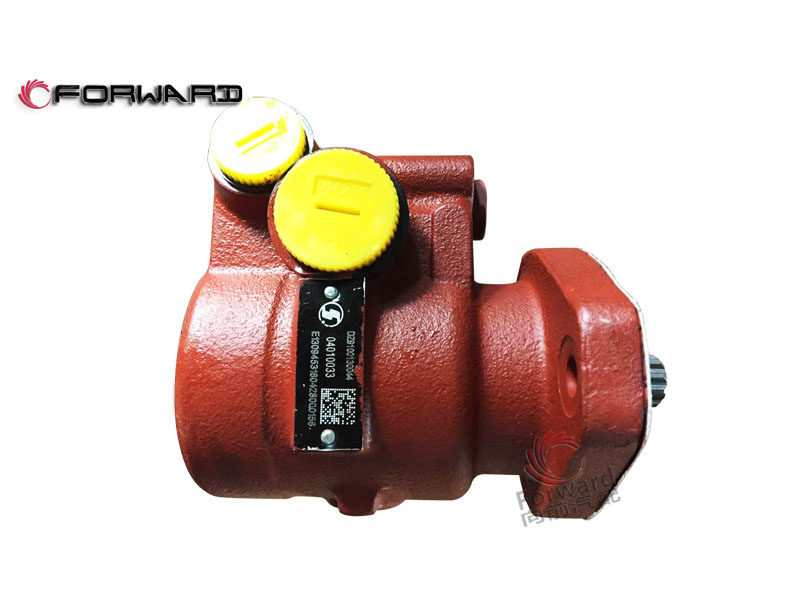 SHACMAN SX4185ZJ301C ISM 转向系统  DZ9100130044 转向油泵