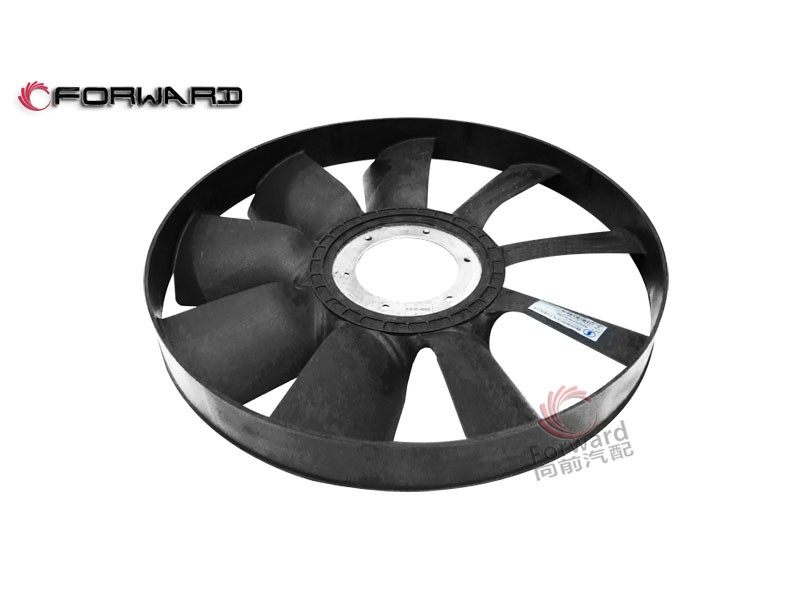 DZ62079010100  风扇总成Φ596,Fan assembly Φ596,济南向前汽车配件有限公司