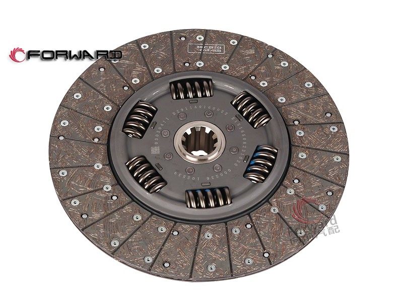 DZ91149160022 离合器从动盘,Clutch driven plate,济南向前汽车配件有限公司