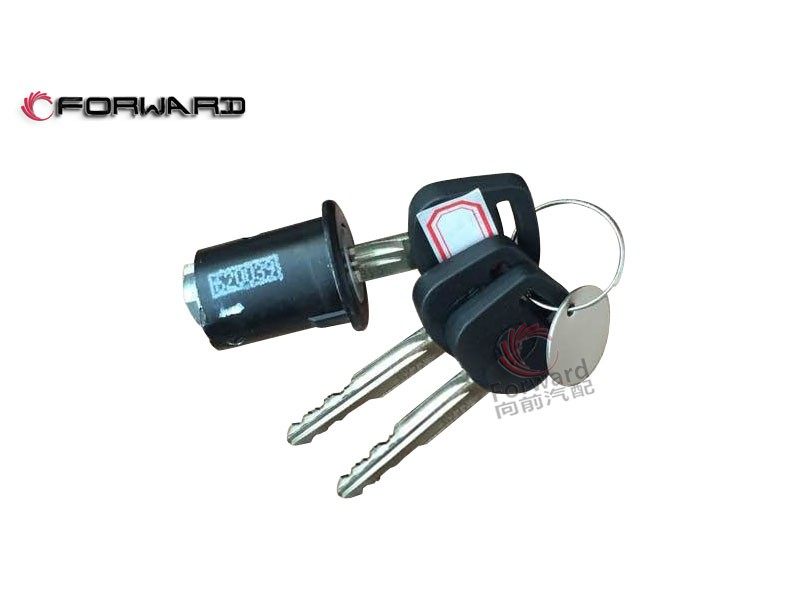 SHACMAN X3000 车身驾驶室车门系统 DZ95189460407 方向盘锁芯