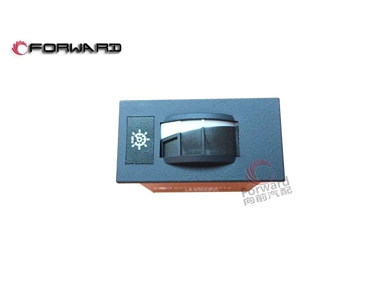 SHACMAN X3000 车身驾驶室电器系统 DZ97189584712 仪表照明亮度调节开关