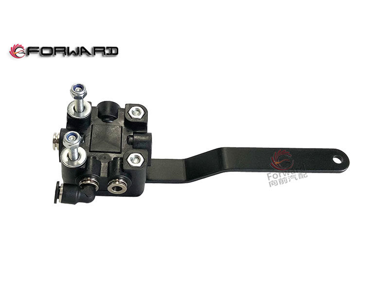 DZ15221440236 新高度阀-左后-双口,New height valve/left rear/double port,济南向前汽车配件有限公司