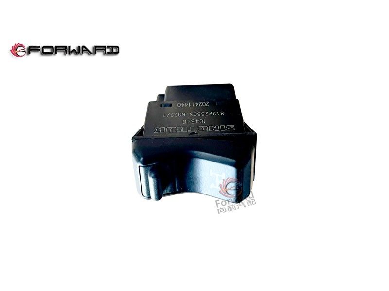 812W25503-6022  取力器开关,Power take-off switch,济南向前汽车配件有限公司
