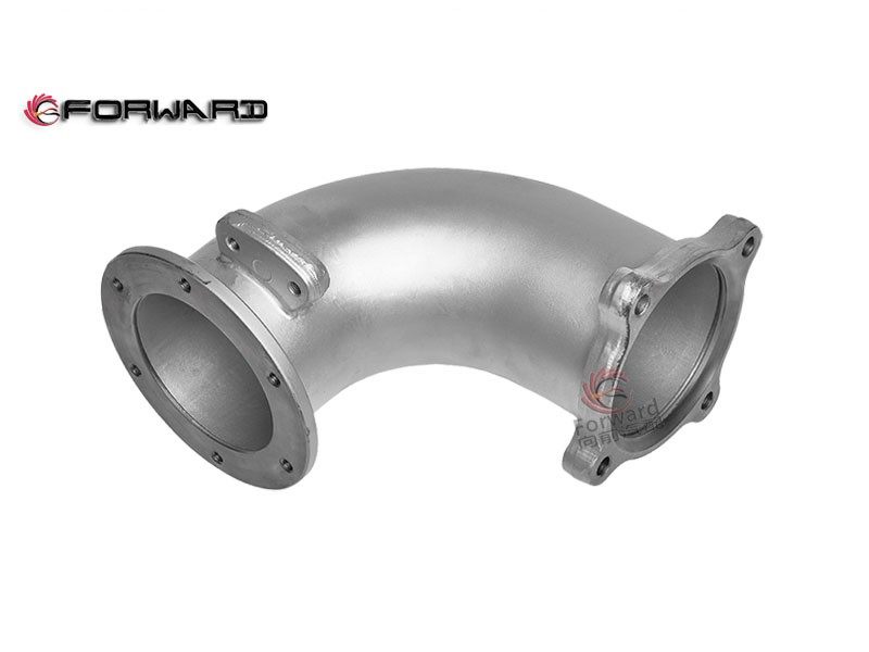 SHACMAN X3000 WEICHAI WP12 动力发动机进排气系统 612640110005  排气管