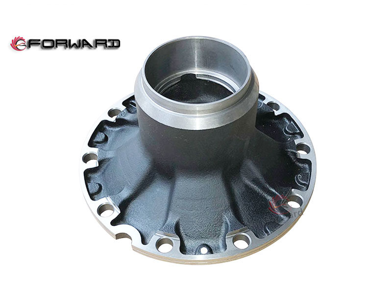 SHACMAN HANDE HD7.5T 行走前桥系统  HD90009410040  前轮毂 El cubo frontal/HD90009410040 前轮毂