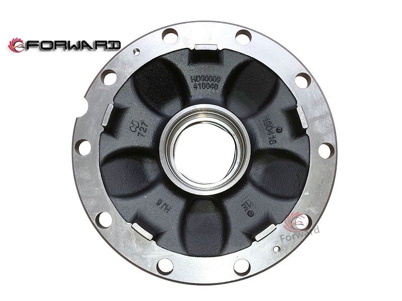 SHACMAN HANDE HD7.5T 行走前桥系统  HD90009410040  前轮毂 El cubo frontal/HD90009410040 前轮毂