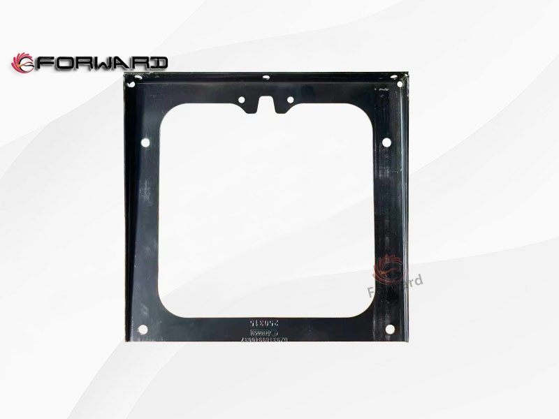 DZ93189940037  牌照安装板,License plate installation plate,济南向前汽车配件有限公司