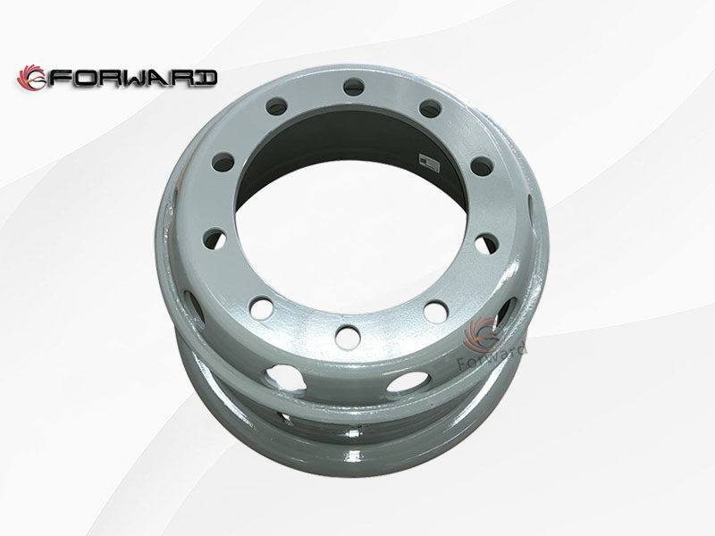 DZ93259610704 9.0-20二件幅板式车轮总成,Wheel rim,济南向前汽车配件有限公司