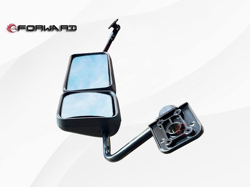 DZ13241771910  左后视镜总成/右置,Left rearview mirror - right side,济南向前汽车配件有限公司