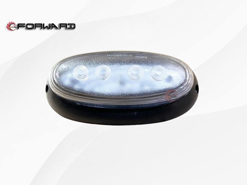 SHACMAN F2000 F3000 车身驾驶室遮阳罩系统 DZ93189723210 前示廓灯