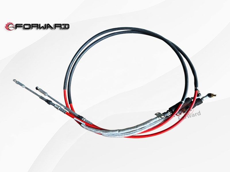 SINOTRUK 豪曼 HOMAN 輕卡 傳動操縱變速箱系統(tǒng) FG9806240018  選擋軟軸總成