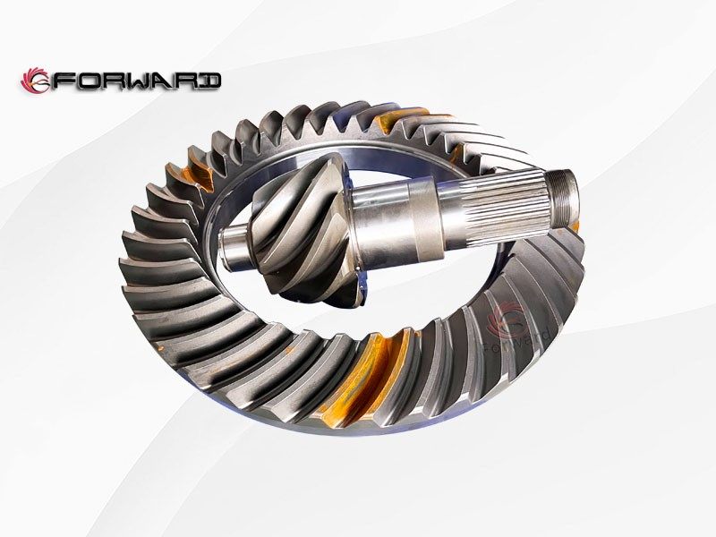 SINOTRUK HOWO MCY13 行走驱动桥系统 810-35199-6595  锥齿轮副 (37：9)