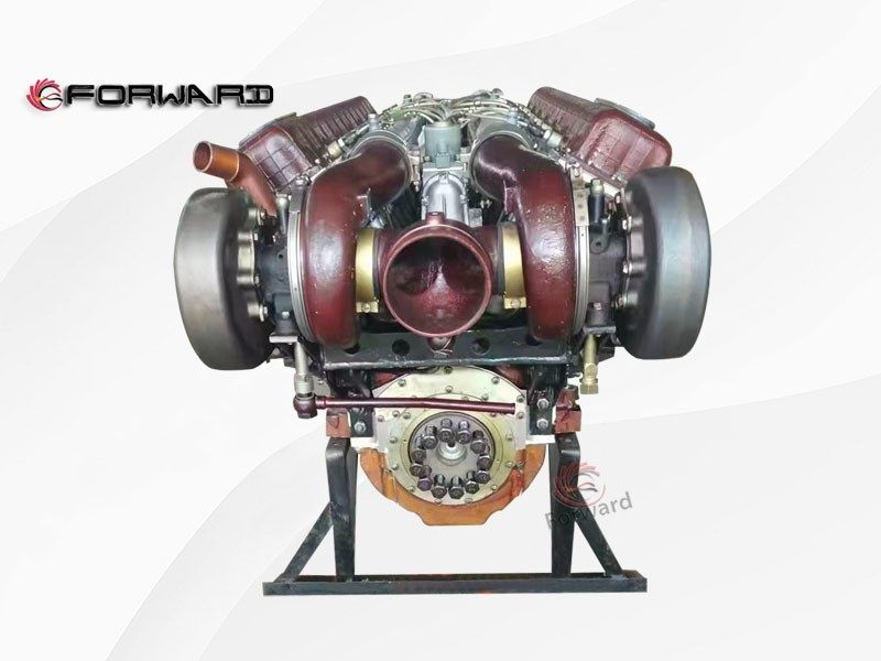 特种车 ALZARRAR-T59 动力发动机系统 12V150 发动机总成  730HP